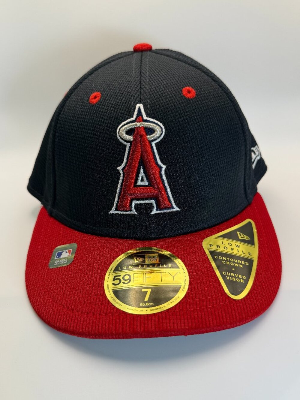 New Era 59FIFTY Los Angeles Angels Fitted Hat Size 7 NWT On-Field